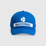 gorra Ayrton Senna, Nacional, vintage, lavada, azul