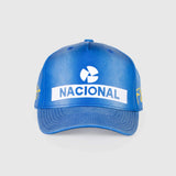 gorra Ayrton Senna, Nacional, réplica, azul