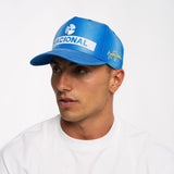 gorra Ayrton Senna, Nacional, réplica, azul