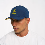 Gorra Ayrton Senna, de ocio, azul