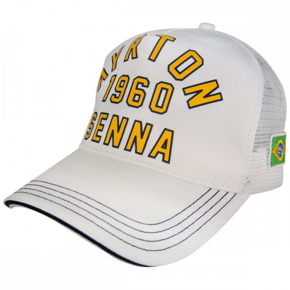 Gorra de beisbol, Senna, Hombre, Blanco, Adulto, 2015 - FansBRANDS®