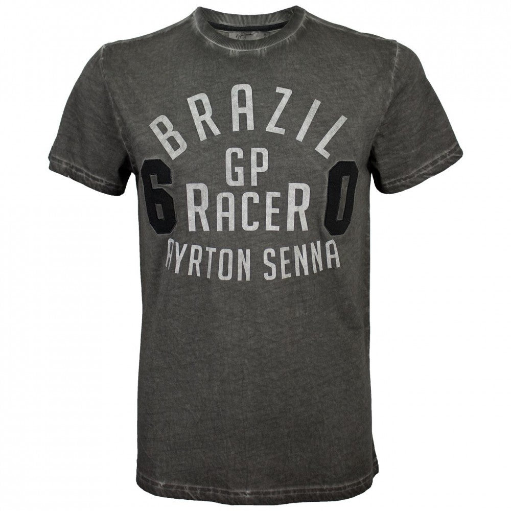 Camiseta para hombre, Senna, Gris, 2016