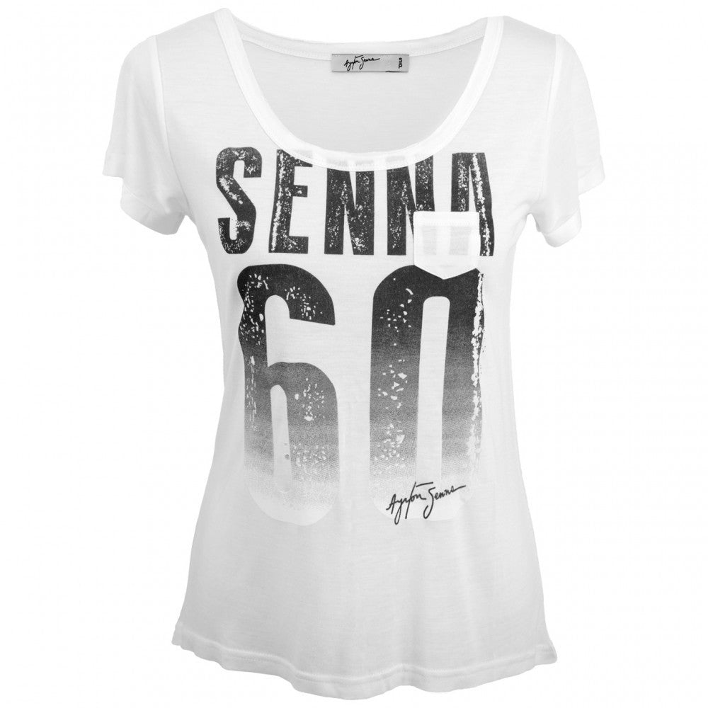 Camiseta de Mujer, Senna 60, Blanco, 2016
