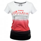 Camiseta de Mujer, Senna Vintage 3, Blanco, 2018