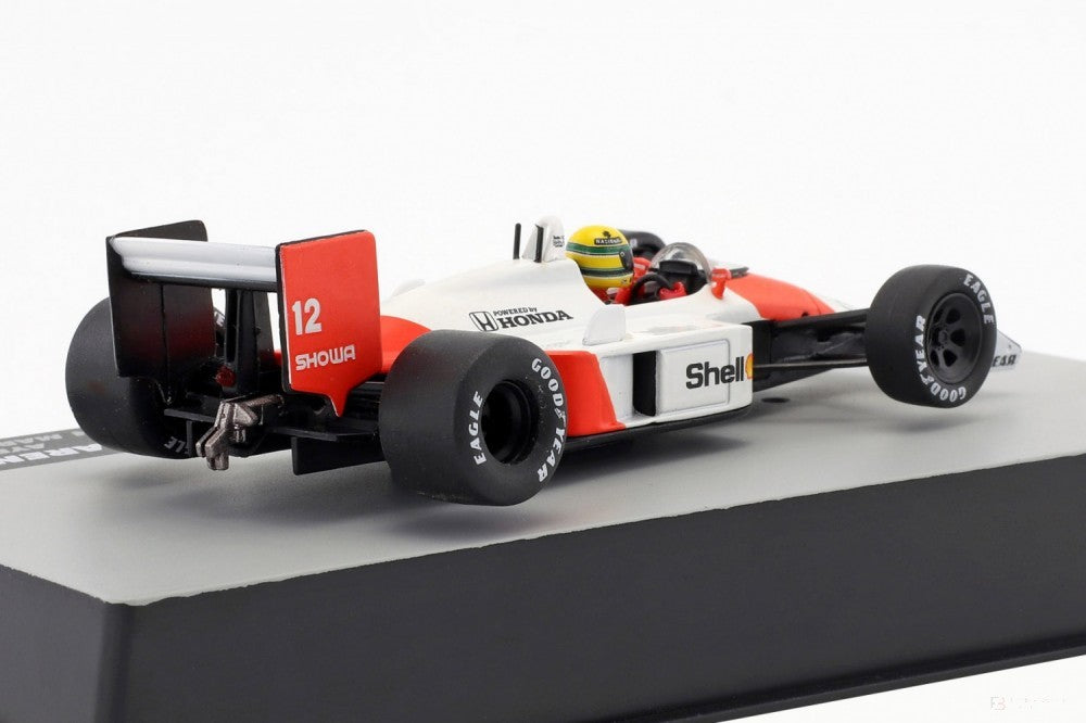 Auto modelo, Senna McLaren MP4/4 San Marino GP 1988, Unisex, Blanco, 1:43, 2019