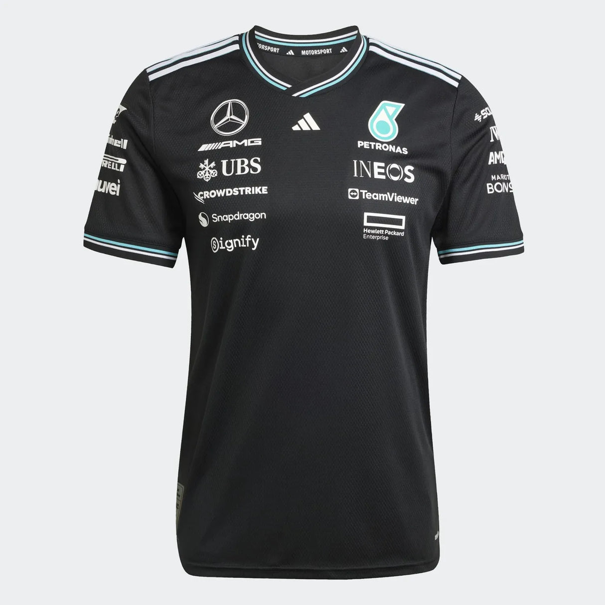Mercedes Camiseta de Manga Corta 🔥