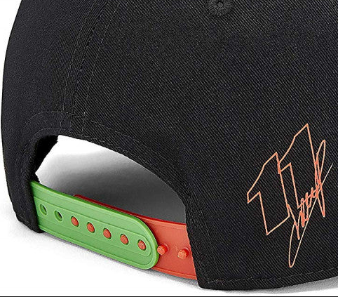 Gorra de beisbol, Racing Point Sergio Pérez SP, Adulto, Negro, 2019