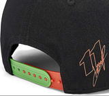 Gorra de beisbol, Racing Point Sergio Pérez SP, Adulto, Negro, 2019
