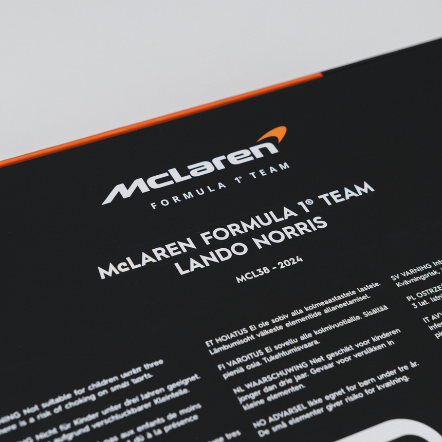 Equipo de Fórmula 1® McLaren, rompecabezas, Lando Norris, póster de victoria, 1000 piezas