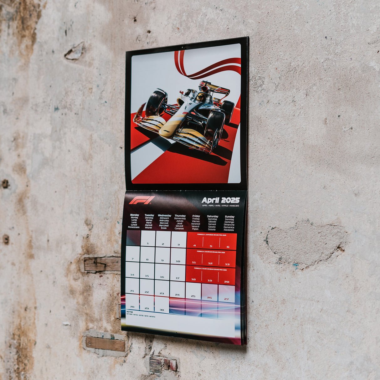 Fórmula 1® - Calendario oficial de F1, 2025