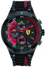 Reloj de hombre, Ferrari Redrev EVO, Negro-Rosu, 2019