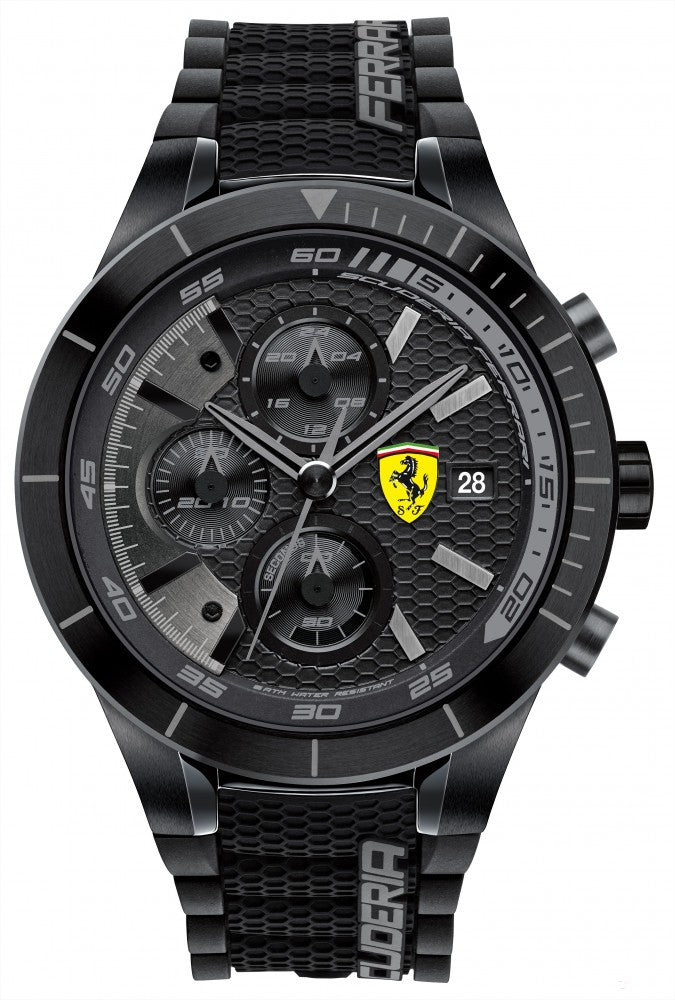 Reloj de hombre, Ferrari Redrev EVO, Negro, 2019
