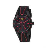 Reloj de hombre, Ferrari Redrev Quartz, Negro-Rosu, 2019