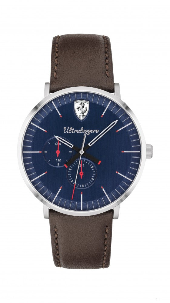 Reloj de hombre, Ferrari Ultraleggero Multifunction, Azul, 2019