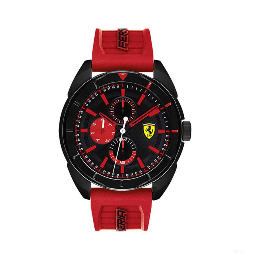 Reloj de hombre, Ferrari Forza, Negro-Rosu, 2019