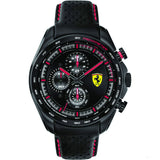 Reloj de hombre, Ferrari Speedracer Chrono, Negro, 2020