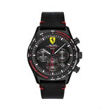 Reloj de hombre, Ferrari Pilota EVO Chrono, Negro, 2020