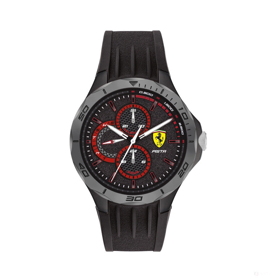 Reloj de hombre, Ferrari Pista MultiFX, Negro, 2020
