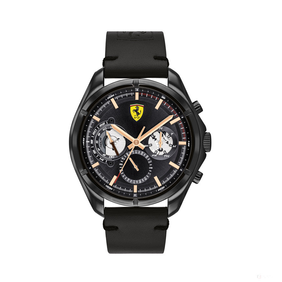 Hombres Reloj, Ferrari Speedracer Multifx, Negro, 2021