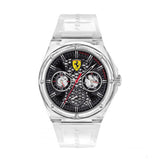 Scuderia Ferrari Reloj Aspire, Multifix Silicon Strap, 44Mm