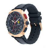 Scuderia Ferrari Reloj Aspire, Chrono Bracelet Rose Gold Stainless Steel, 44Mm
