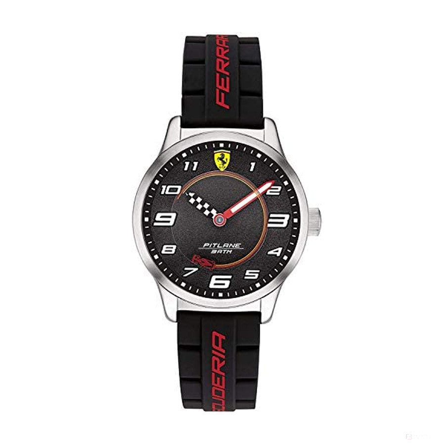 Scuderia Ferrari Reloj Pitlane Kids, Negro, 34Mm