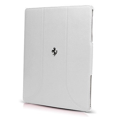 Carcasa de telefono iPad 3, Ferrari Horse, Unisex, Blanco, 2013 - FansBRANDS®