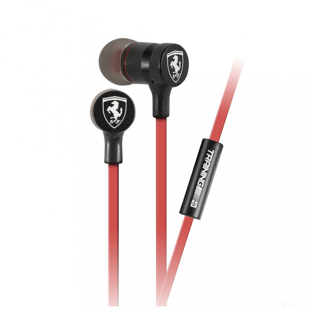 Auriculares con cable, Ferrari, Rojo, 2019 - FansBRANDS®