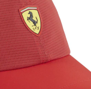Ferrari gorra, Puma, Gorra de béisbol, rojo
