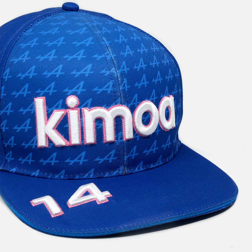 2022, Azul, Fernando Alonso Kimoa, Alpine Baseball Gorra - FansBRANDS®