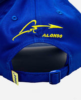 2022, Azul, Fernando Alonso Kimoa Spain GP, Alpine Gorra de beisbol