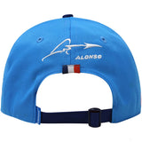2022, Azul, Fernando Alonso Kimoa France GP, Alpine Gorra de beisbol