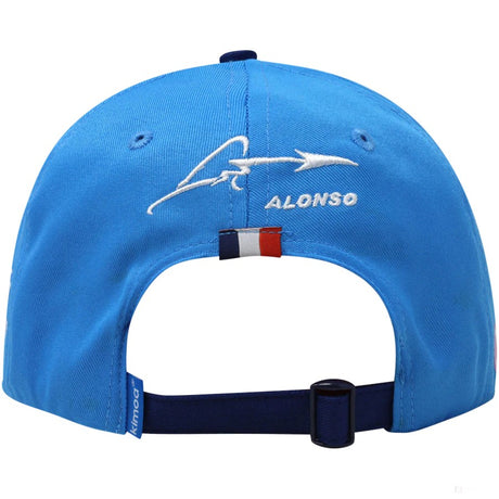 2022, Azul, Fernando Alonso Kimoa France GP, Alpine Gorra de beisbol - FansBRANDS®