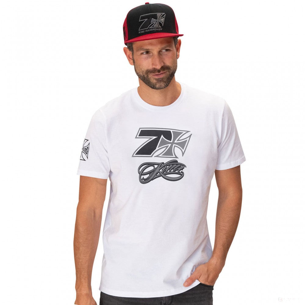 2021, Blanco, Kimi Räikkönen OG Camiseta