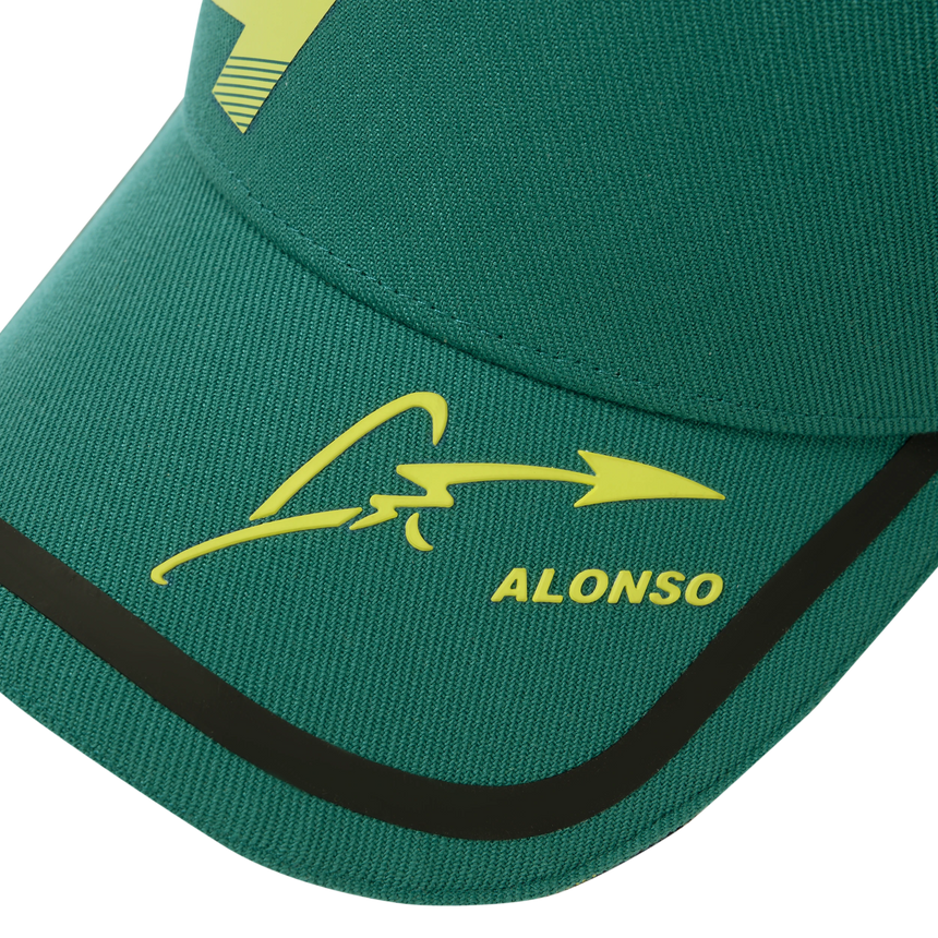 Fernando Alonso Cap, Kimoa, Tech, Grün, 2024
