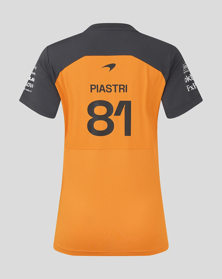 McLaren F1 Team Setup T-Shirt, Oscar Piastri, Damen 🔥