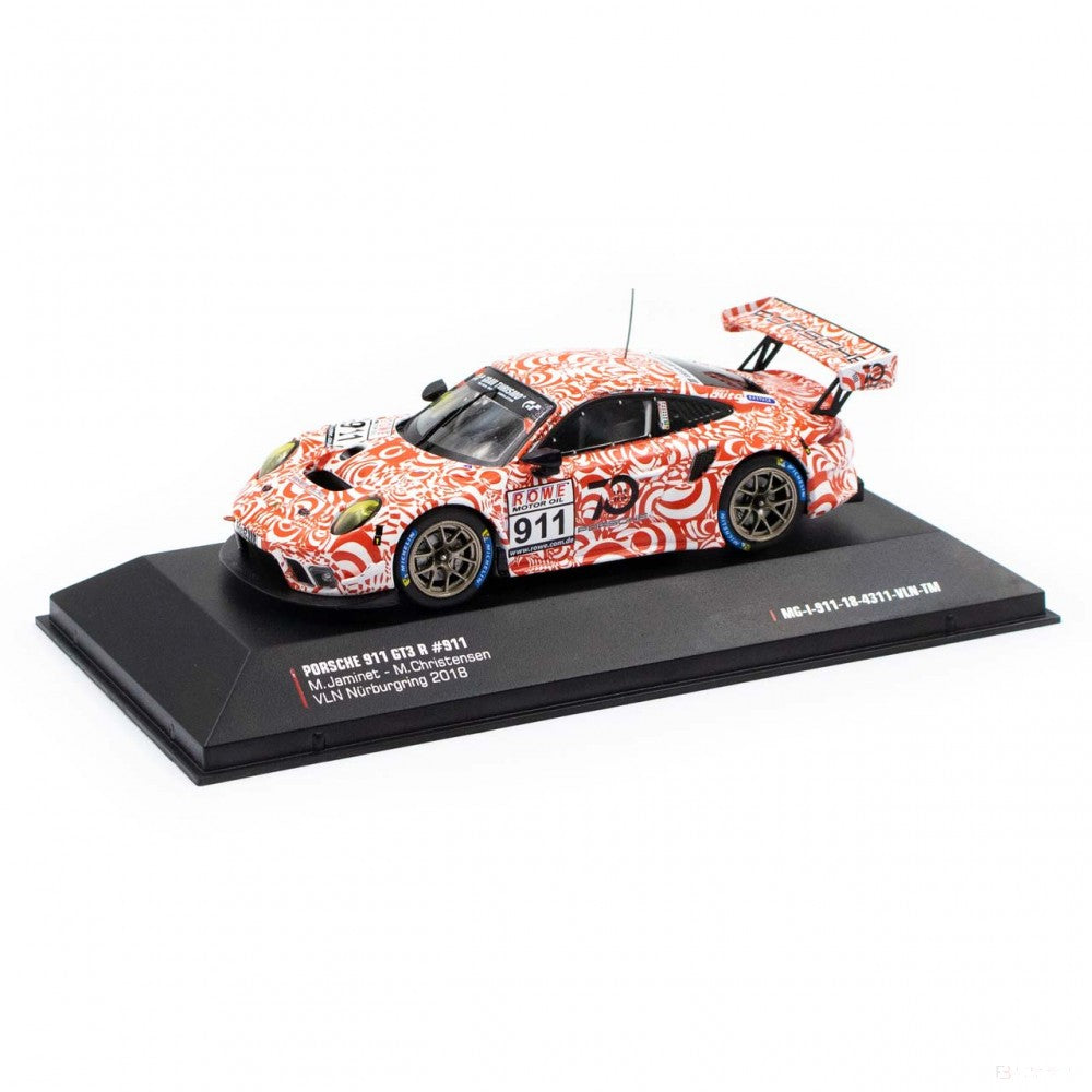 Manthey-Racing Porsche 911 GT3 R - 2018 VLN Nürburgring #911 Camouflage red 1:43