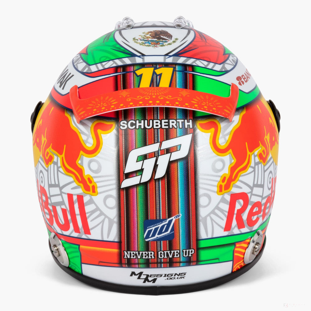 Sergio Perez Mini Helmet, 2021, Mexican GP 1:2 - FansBRANDS®
