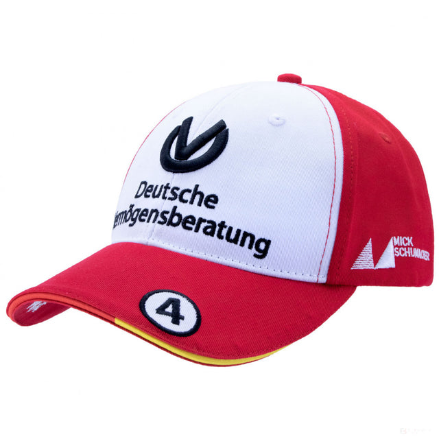 Gorra de beisbol, Mick Schumacher, 2018, Rojo, Adulto - FansBRANDS®