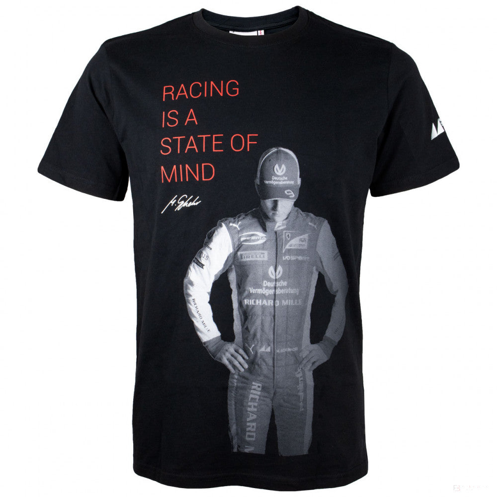 Camiseta para hombre, Mick Schumacher Claim, Negro, 2020 - FansBRANDS®