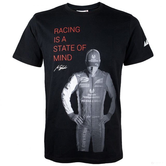 Camiseta para hombre, Mick Schumacher Claim, Negro, 2020 - FansBRANDS®