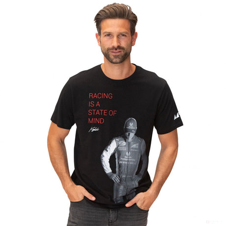 Camiseta para hombre, Mick Schumacher Claim, Negro, 2020