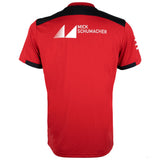 Camiseta para hombre, Mick Schumacher, Rojo, 2020