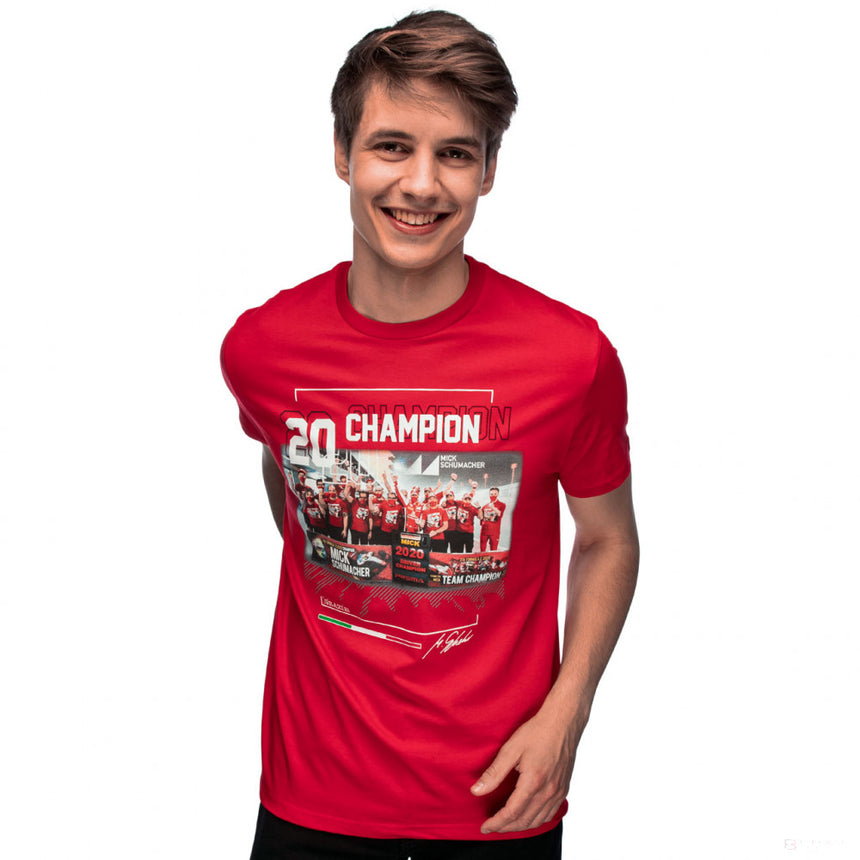 Camiseta, Mick Schumacher F2 World Champion 2025, Rojo, 2020 - FansBRANDS®