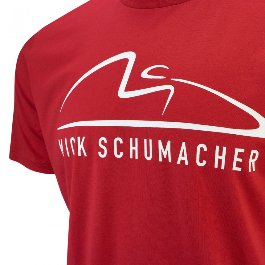 Mick Schumacher Camiseta, Speed Logo, Red - FansBRANDS®
