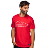 Mick Schumacher Camiseta, Speed Logo, Red - FansBRANDS®