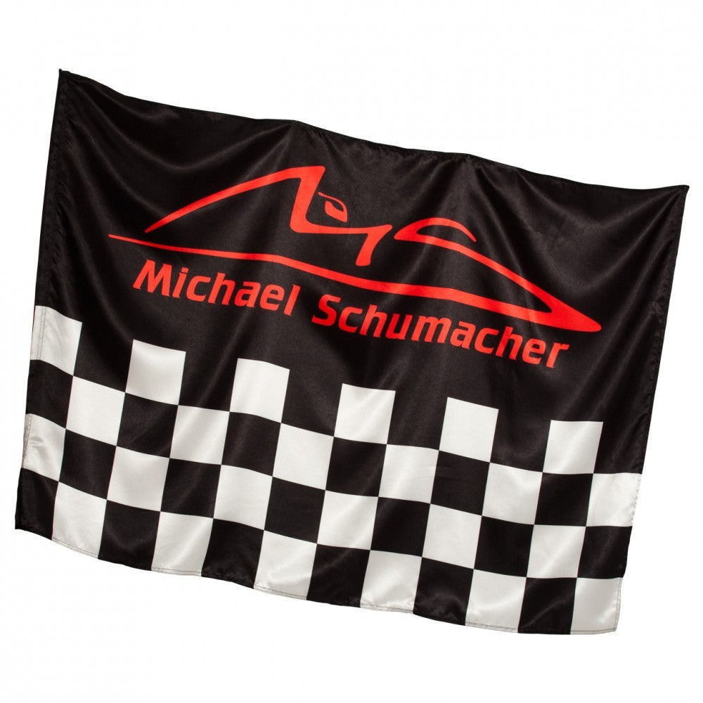 Bandera Cadrilat, Michael Schumacher, Unisex, Negro, 140x100 cm, 2015