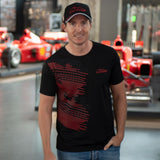 Camiseta para hombre, Michael Schumacher Speedline, Negro, 2018