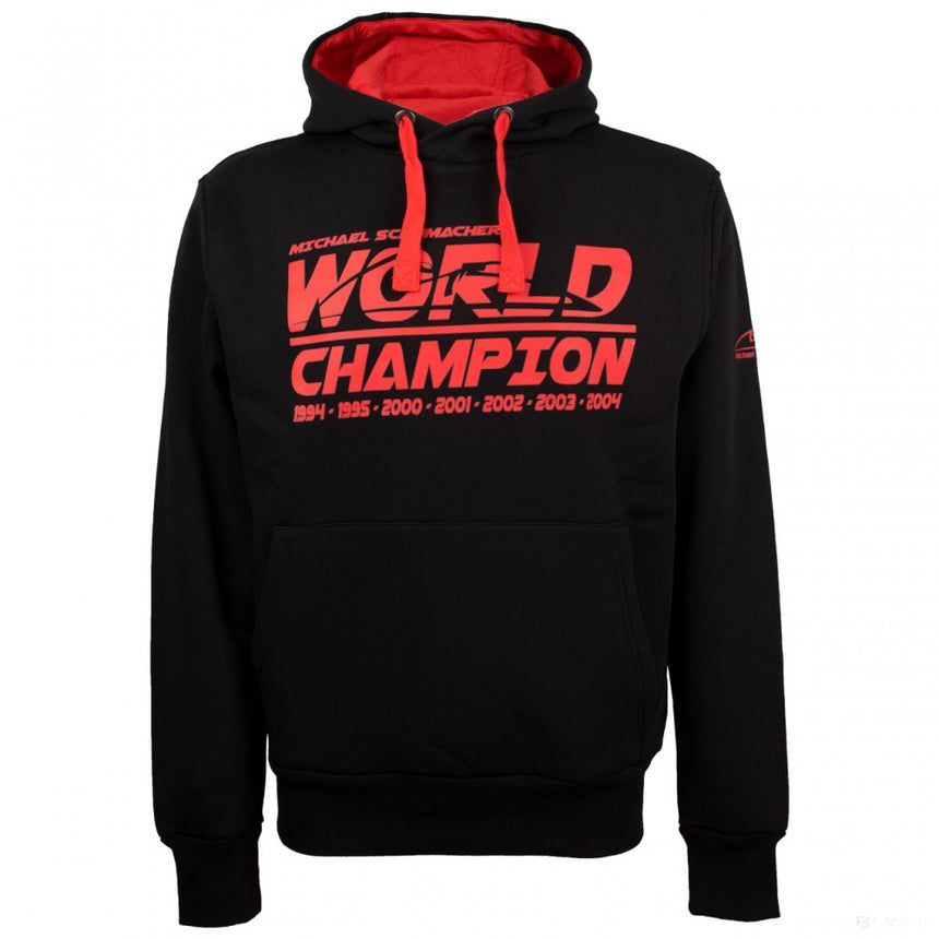 Michael Schumacher Sudadera con capucha World Champion Negro - FansBRANDS®
