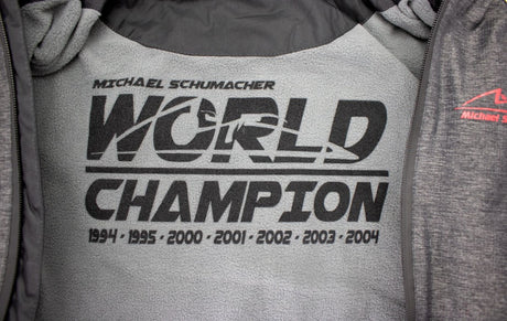 Rompevientos, Michael Schumacher Racing, Hombre, Gris, 2018 - FansBRANDS®